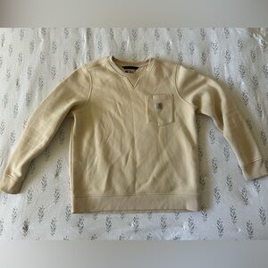 Carhartt Beige Crewneck Sweater